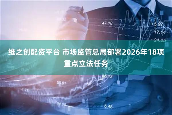 维之创配资平台 市场监管总局部署2026年18项重点立法任务